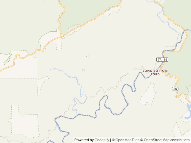 Map of Willis Knob Horse Camp location at Clayton, GA, United States