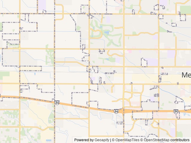 Map for The Dutchmen "When Dutch Bros turn into Dutchmen" near Meridian, ID
