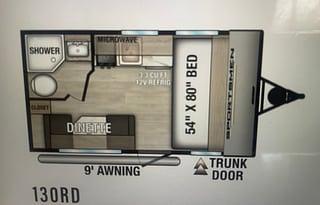 2025 KZ Sportsmen Classic 130RB Travel Trailer