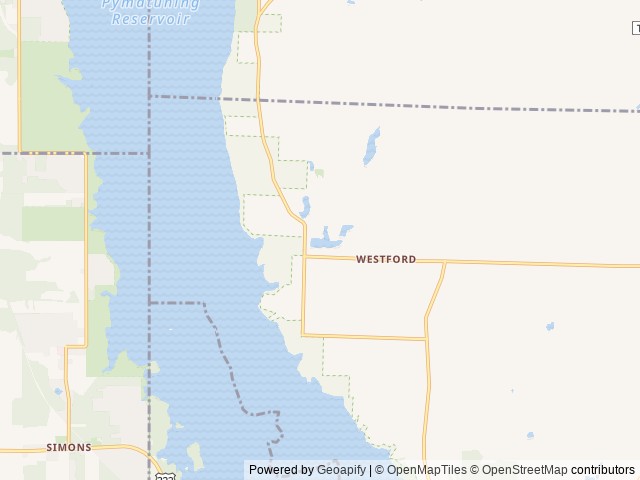 Map of Meadow Lake Campground Inc. location at Jamestown, PA, United States