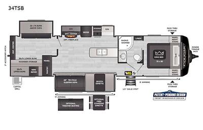 2022 Cougar Half-Ton 34TSB RV rental photo 2