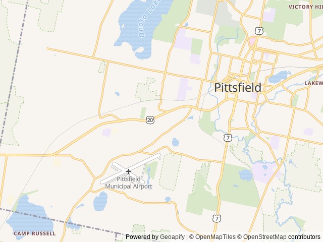 Map for Rockwood Signature Ultralite 8312SS near Pittsfield, MA