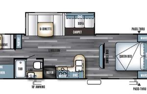 2017 Forest River RV Salem 30 ft with Bunk House