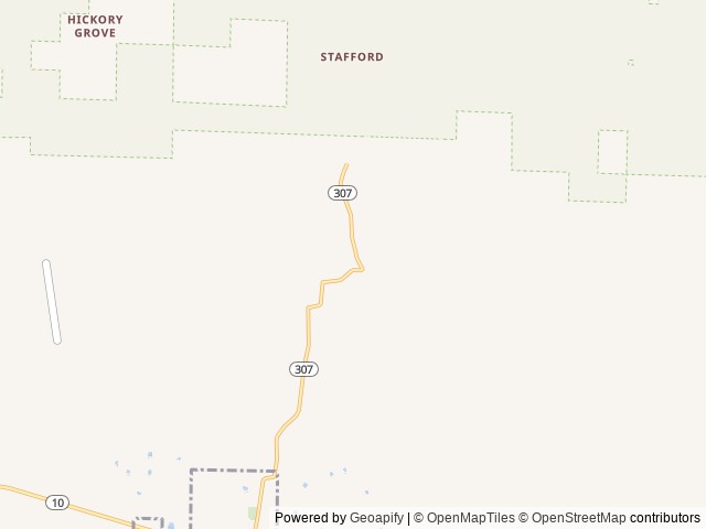 Map for Nomad's Nook near Belleville, AR