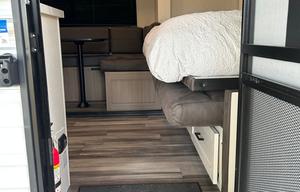 Cute little Murphy bed and bunk house