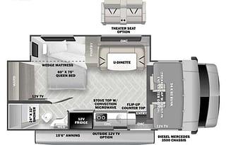 2022 Forest River RV Sunseeker MBS 2400B