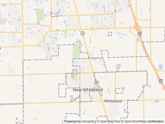 Map for 2023 Cherokee 264DBH near New Whiteland, OH