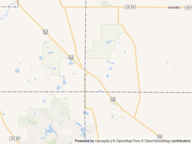 Map of Mendota Hills Campground LLC location at Amboy, IL, United States