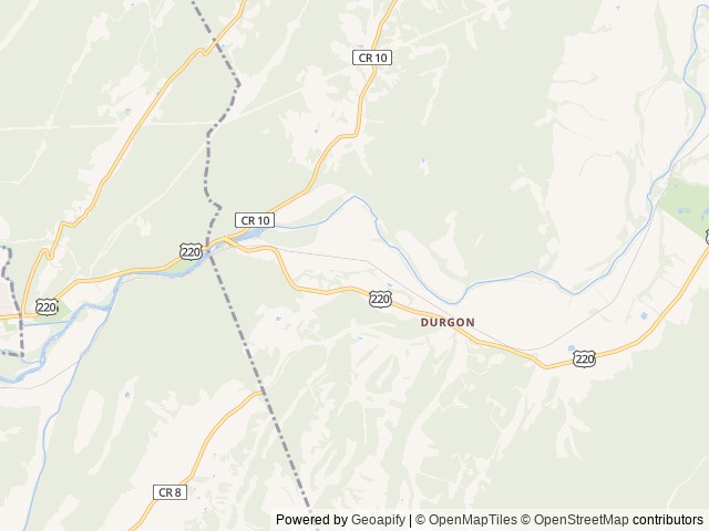 Map of Loves Way Village location at Moorefield, WV, United States