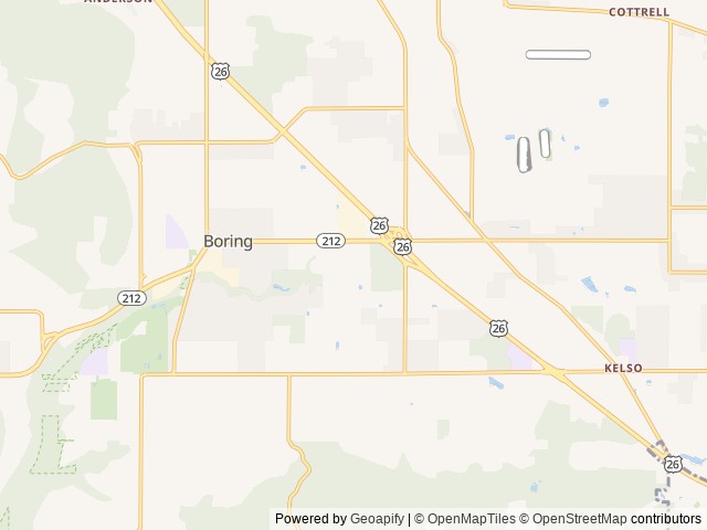 Map for 2022 Family friendly, pet friendly travel trailer near Boring, WA