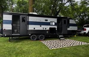 Brady's oasis on wheels!