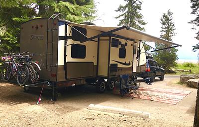 Ready for some serious Glamping with your family?!  Like NEW Travel Trailer!! Meet Baloo - "Forget About Your Worries and Your Strife"!
