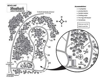 Shagbark Group Area Map