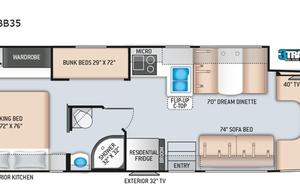 Luxury Super C RV – Sleeps 10 - Thor Magnitude