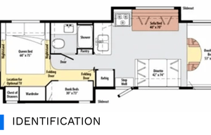 2014 Winnebago chalet 31JR Bunk house #10