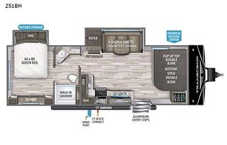 2022 Grand Design Transcend Xplor 251BH