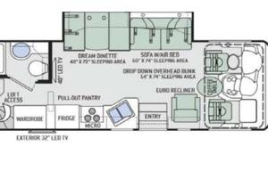 2015 Thor Motor Coach Outlaw 37LS TOY HAULER