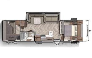 Big Family Friendly Trailer - Wildwood Bunkhouse