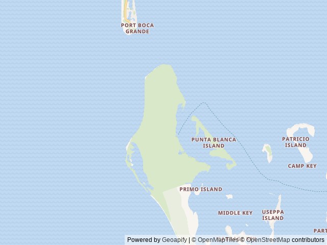 Map of Cayo Costa Hospitality LLC, Captiva, Florida location at Cayo Costa, FL, United States