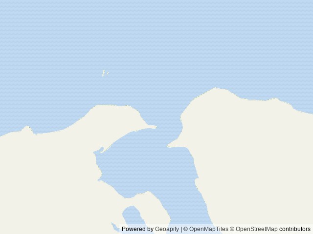 Map of West Point Cabin location at Petersburg, AK, United States