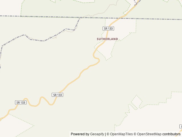 Map of Backbone Rock Campground location at Shady Valley, TN, United States