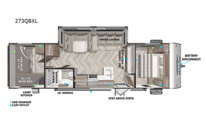 2022 Forest River RV Salem Cruise Lite 273QBXL