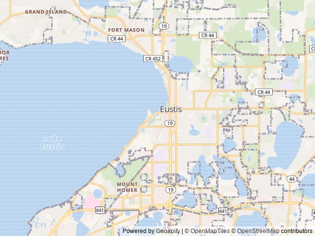 Map for 2016 Cruiser Fun Finder Xtreme Lite Travel Trailer near Eustis, FL