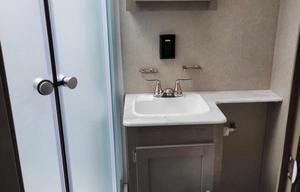 Puma bunkhouse camper with outside kitchen