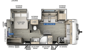 2025 Forest River RV Rockwood Mini Lite 2516S