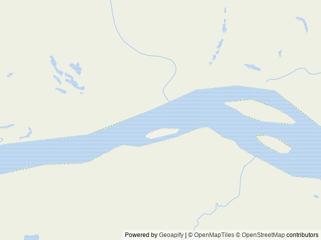 Map of Shakes Slough 1 Cabin location at Wrangell, AK, United States