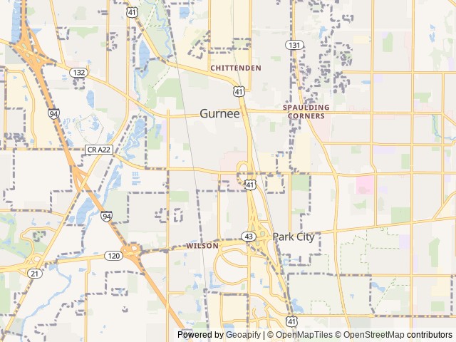 Map for The Adventure Wagon! 2024 Family Bunkhouse RV, Sleeps 8, Pet Friendly near Gurnee, IL