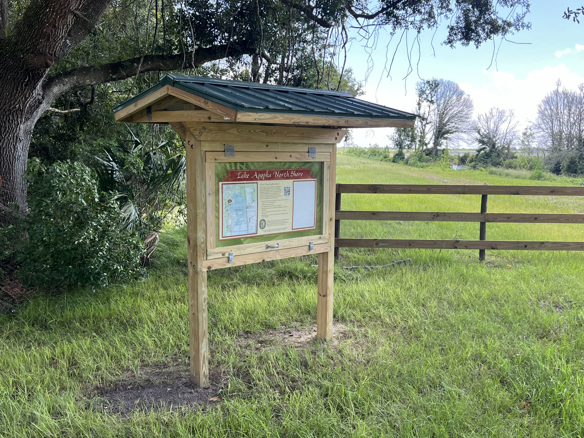Lake Apopka West Marsh Canoe-Kayak Launch SJRWMD