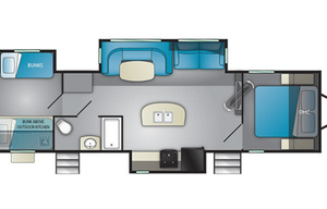 2019 Luxury Travel Trailer w/ Bunk Room house!