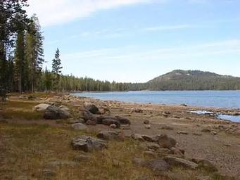 Rocky Shore at JUNIPER LAKE 