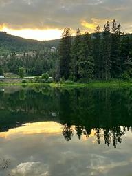 View while on the walking trail.