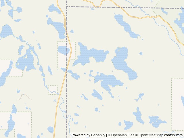 Map of Mckeever Cabin location at Munising, MI, United States