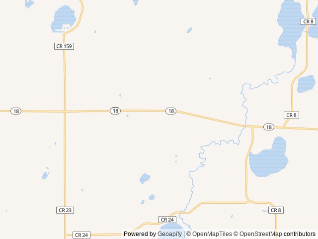 Map of Paul Bunyan Land Campground location at Brainerd, MN, United States