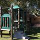 Children’s playground with slides and climbing equipment at USA RV Park in Gallup, New Mexico