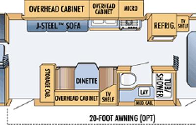 2007 Jayco Jay Feather 30R *BUNKHOUSE*