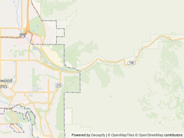 Map of Dogwood Day Use location at Salt Lake City, UT, United States