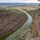 Aerial shot of the Green River 