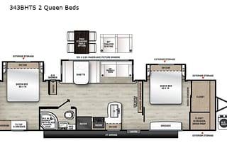 "Perdy" - DOUBLE Queen Retreat