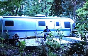 Vintage Airstream newly remolded