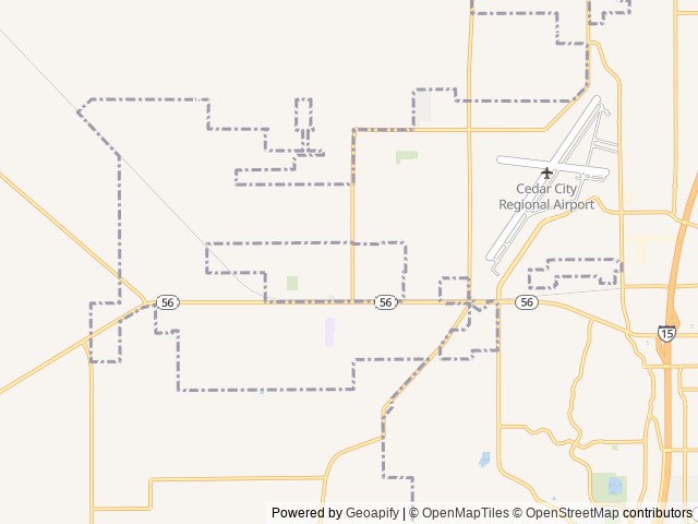 Map for 2017 Keystone RV Cougar X-Lite 29BHS near Cedar City, UT