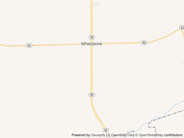 Map of Mountain View RV Park location at Huachuca City, AZ, United States