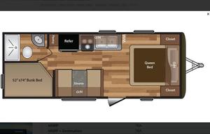 2016 Keystone RV Hideout 212 LHS