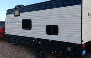 2025 20' Bunkhouse with Front RV Queen Bed, Cute!