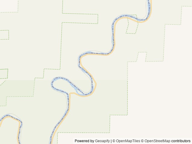 Map of Rattlesnake Canyon Campground location at Prineville, OR, United States