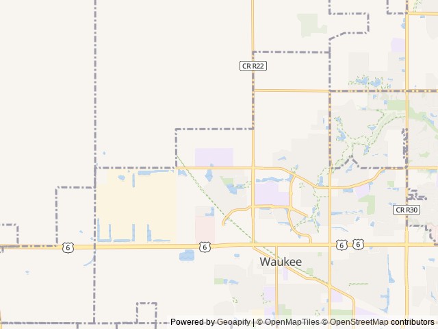 Map for 2024 Entrada 2200S near Waukee, IA