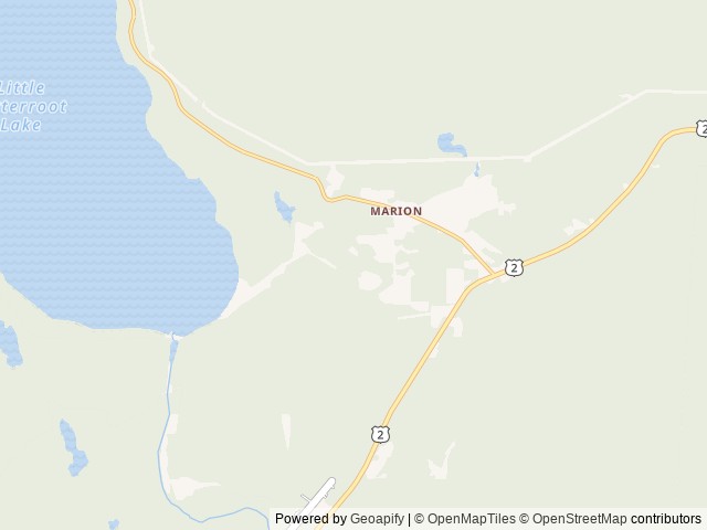Map for 2021 Venture RV SportTrek ST241VMS near Marion, MT